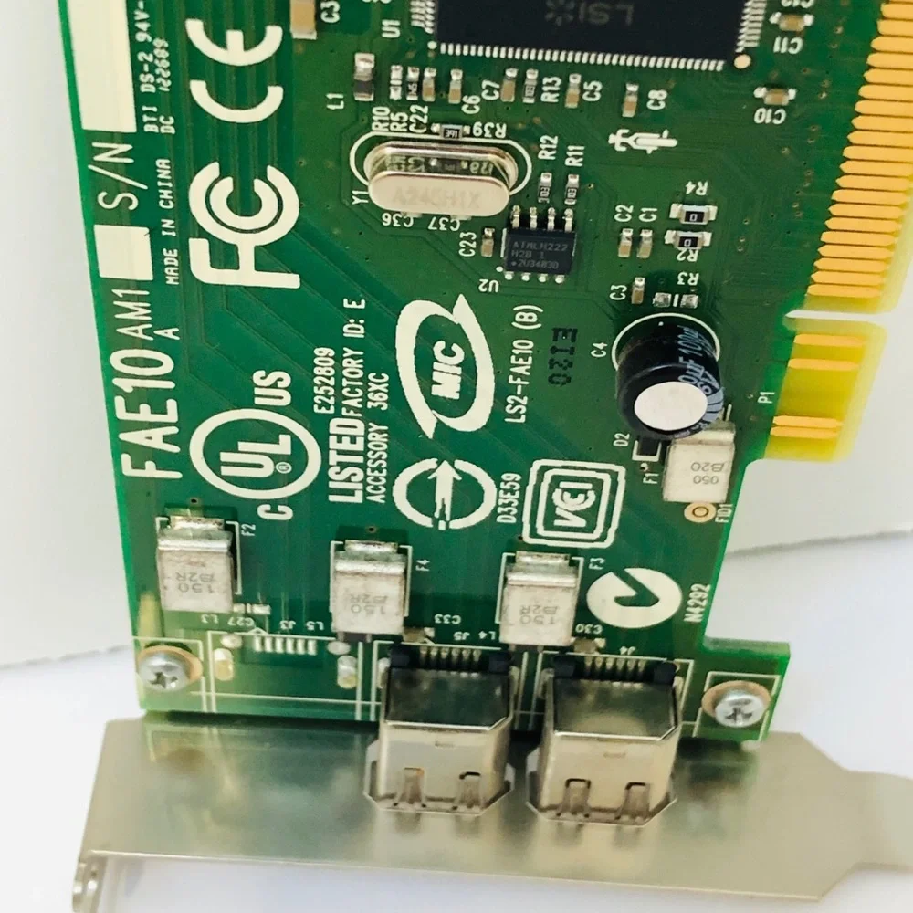 COPY - Dell H924H Dual Port IEEE-1394 PCI FireWire Card